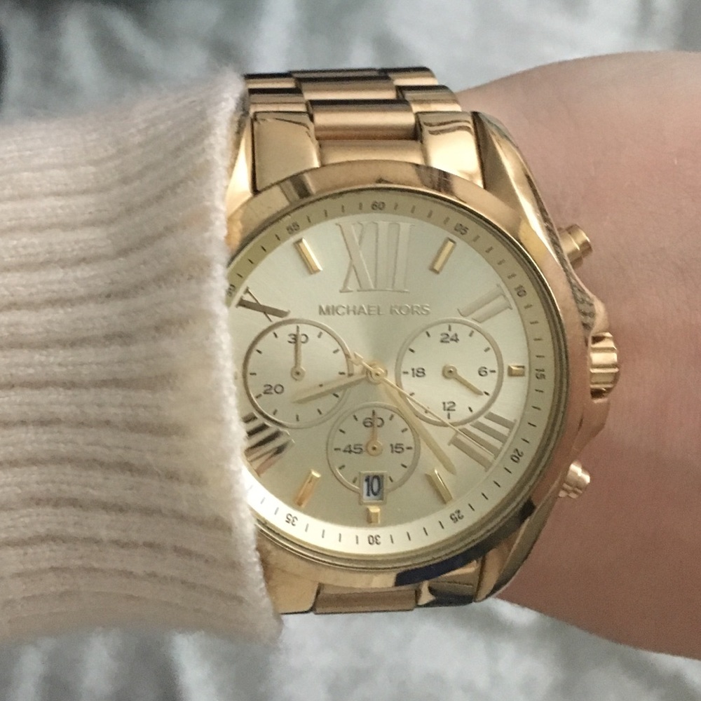 Michael Kors Gold Bradshaw Watch